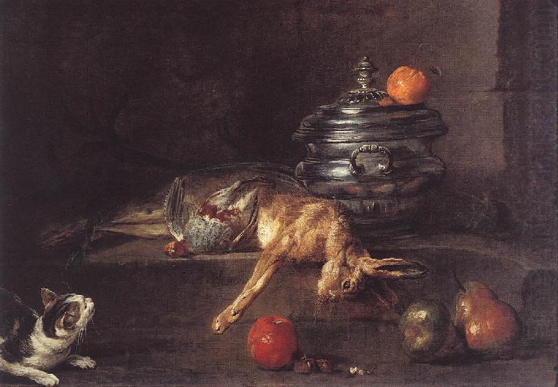 The Silver Tureen, jean-Baptiste-Simeon Chardin